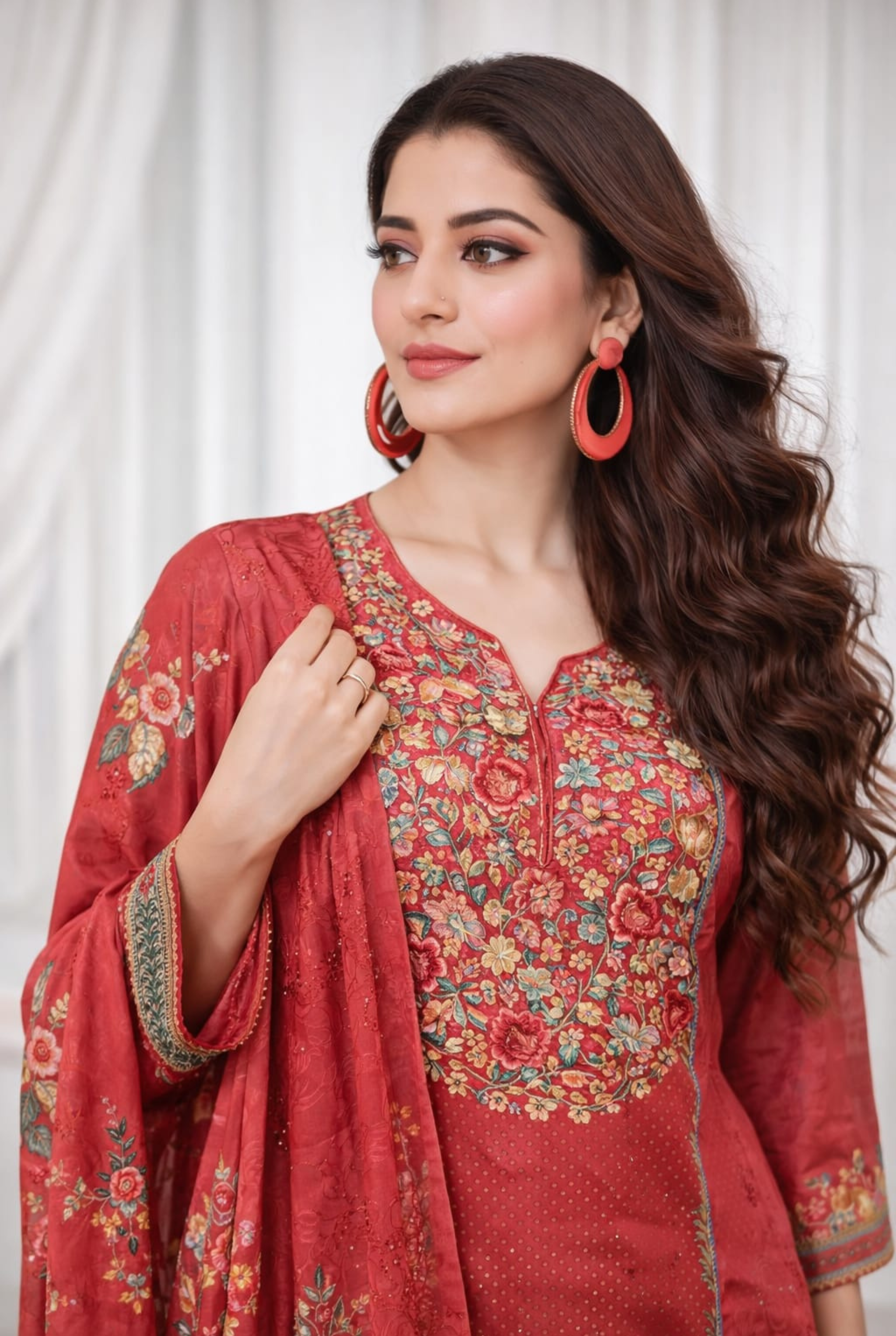 Floral Embroidered Muslin Edition | 1101 - 1104