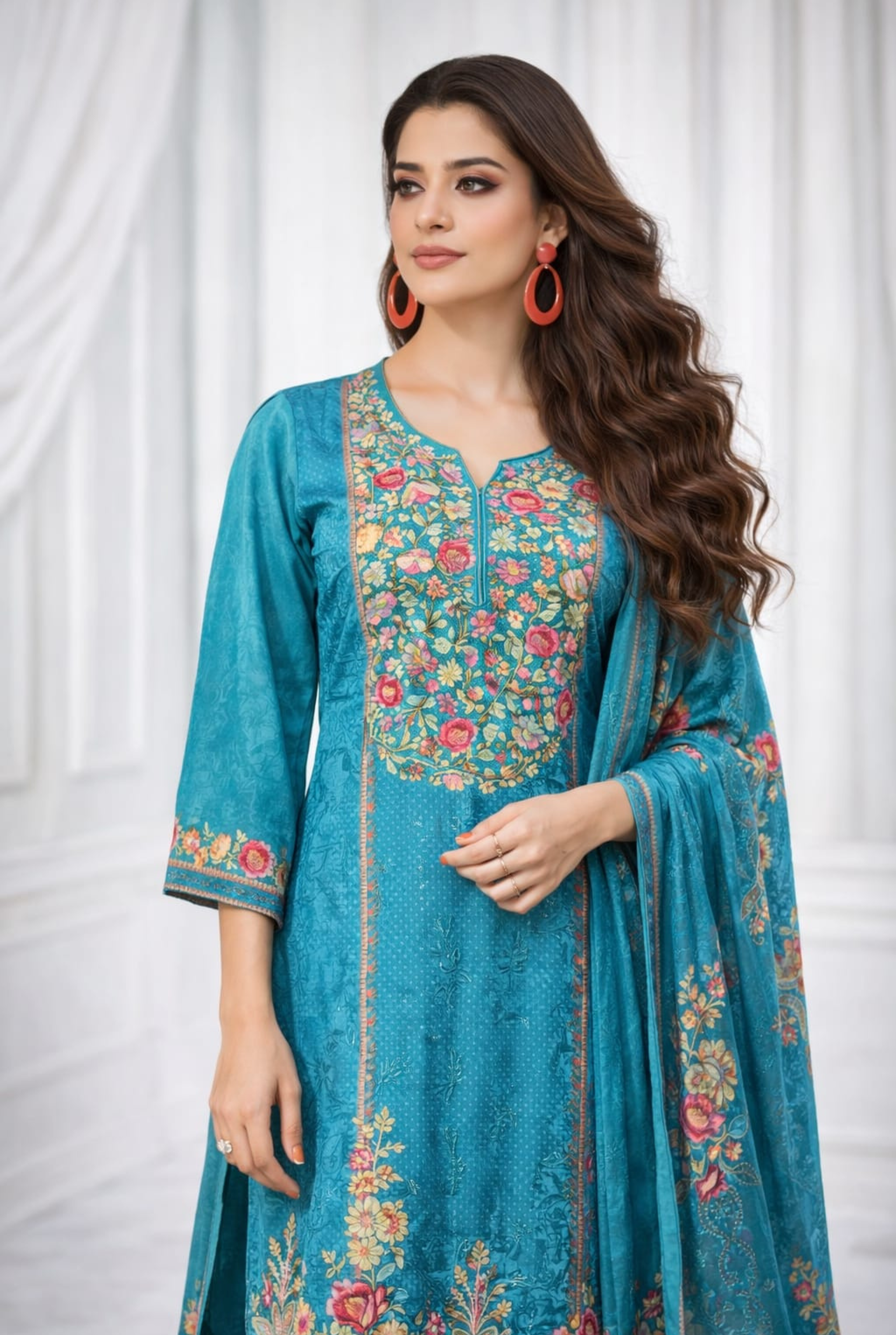 Floral Embroidered Muslin Edition | 1101 - 1104