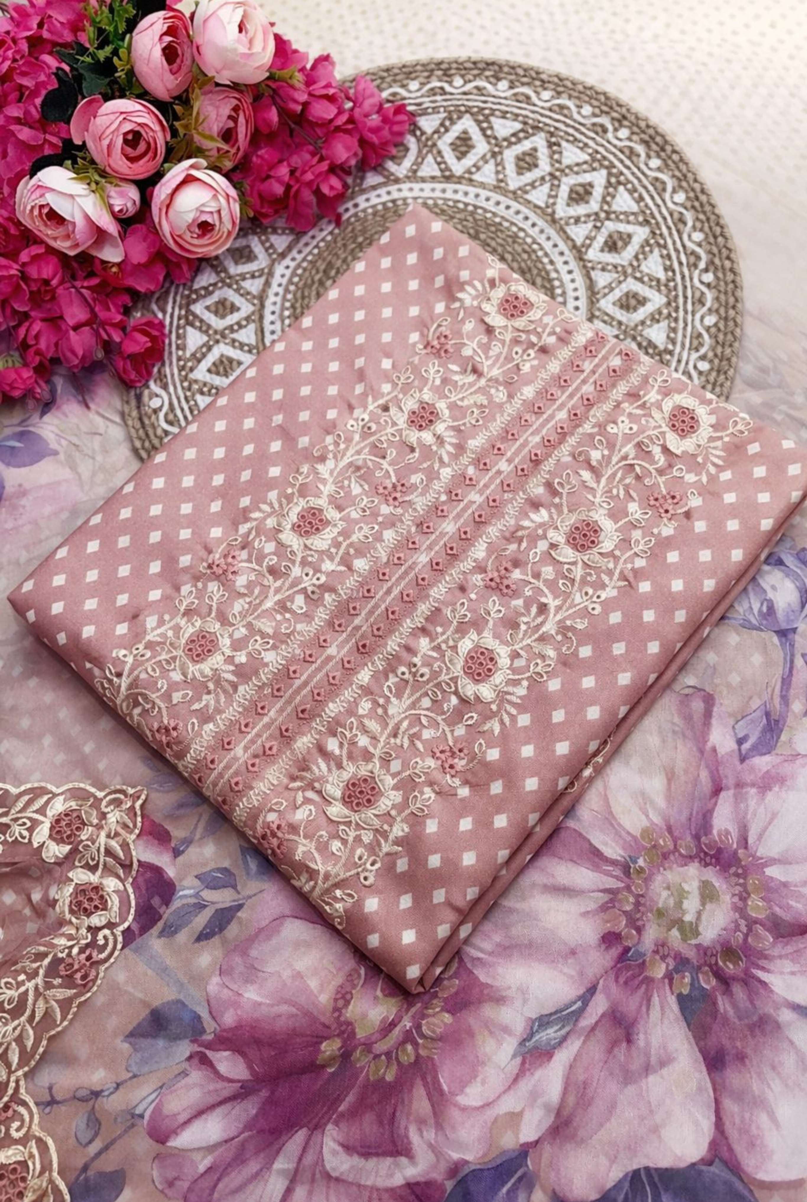 Premium Stylish Embroidered Set | 6601 - 6604