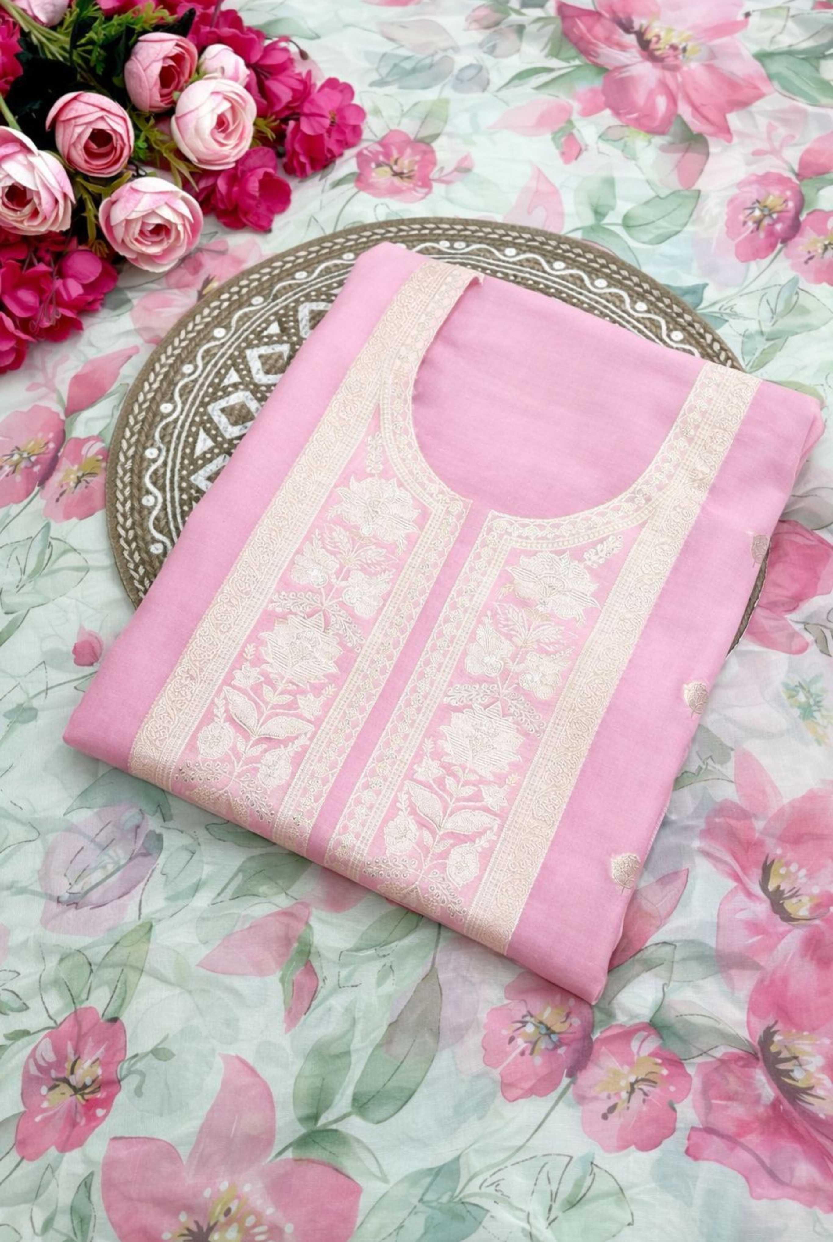 Banarsi Touch On Pure Muslin | 55010 - 55014