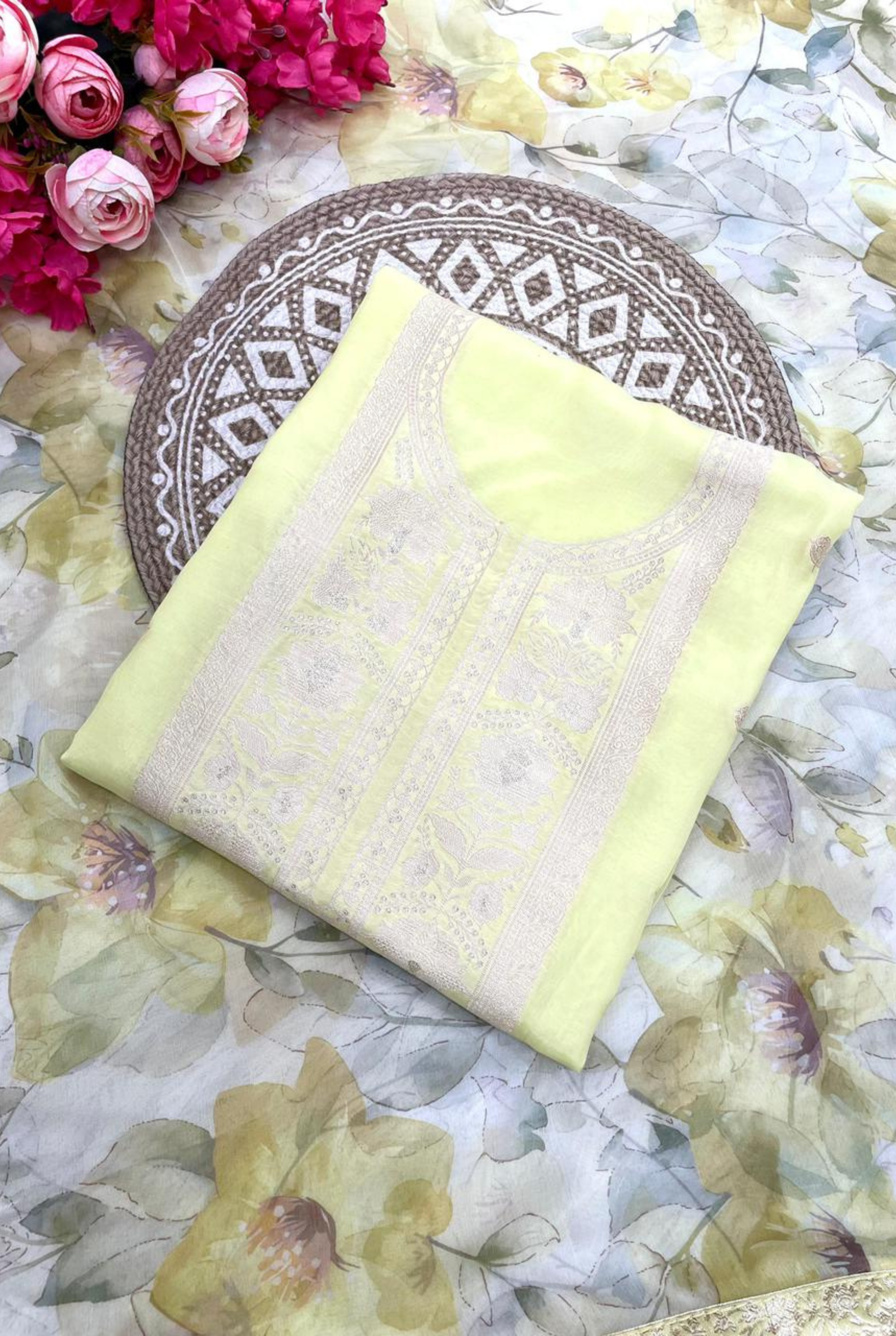 Banarsi Touch On Pure Muslin | 55010 - 55014