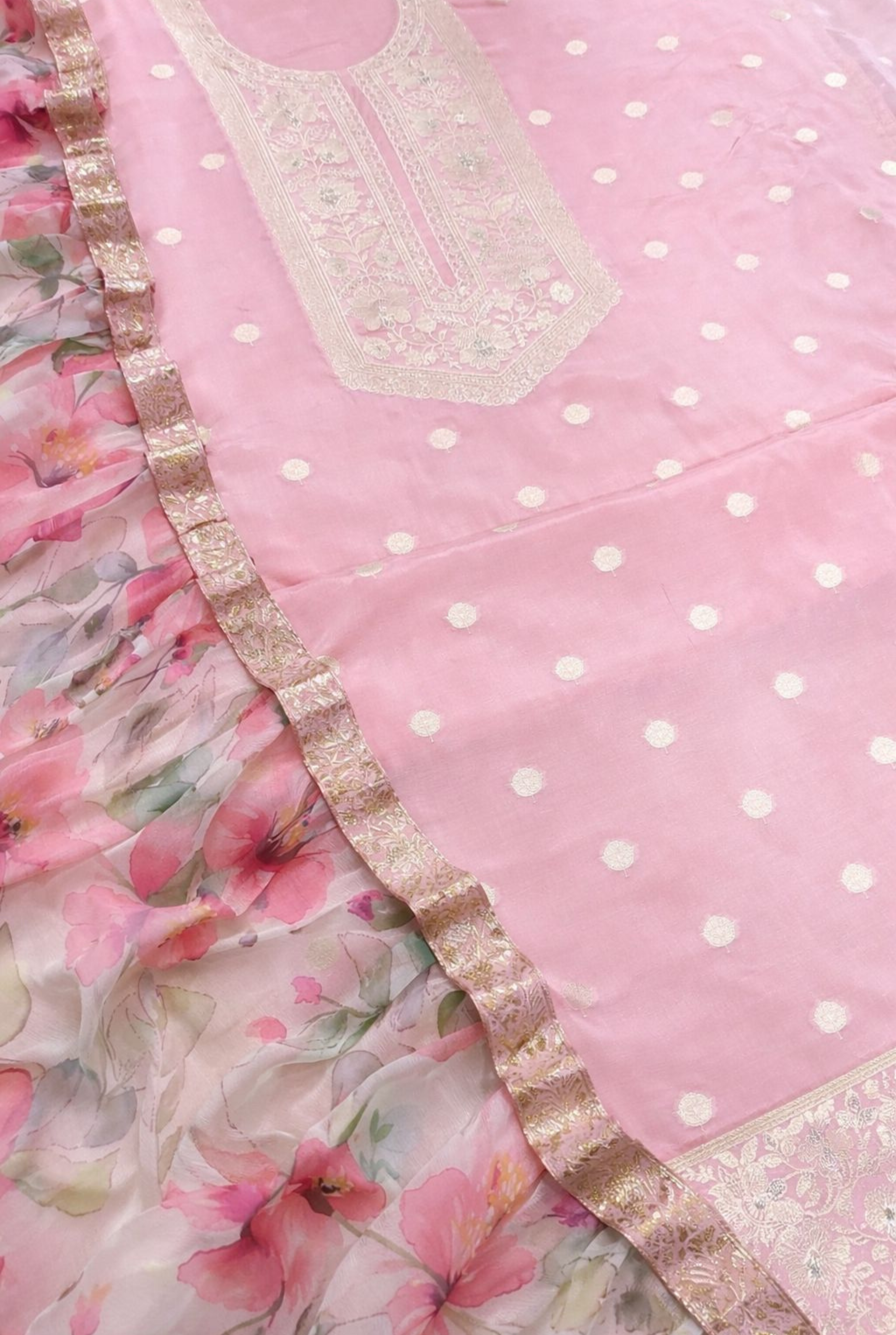 Banarsi Touch On Pure Muslin | 55010 - 55014