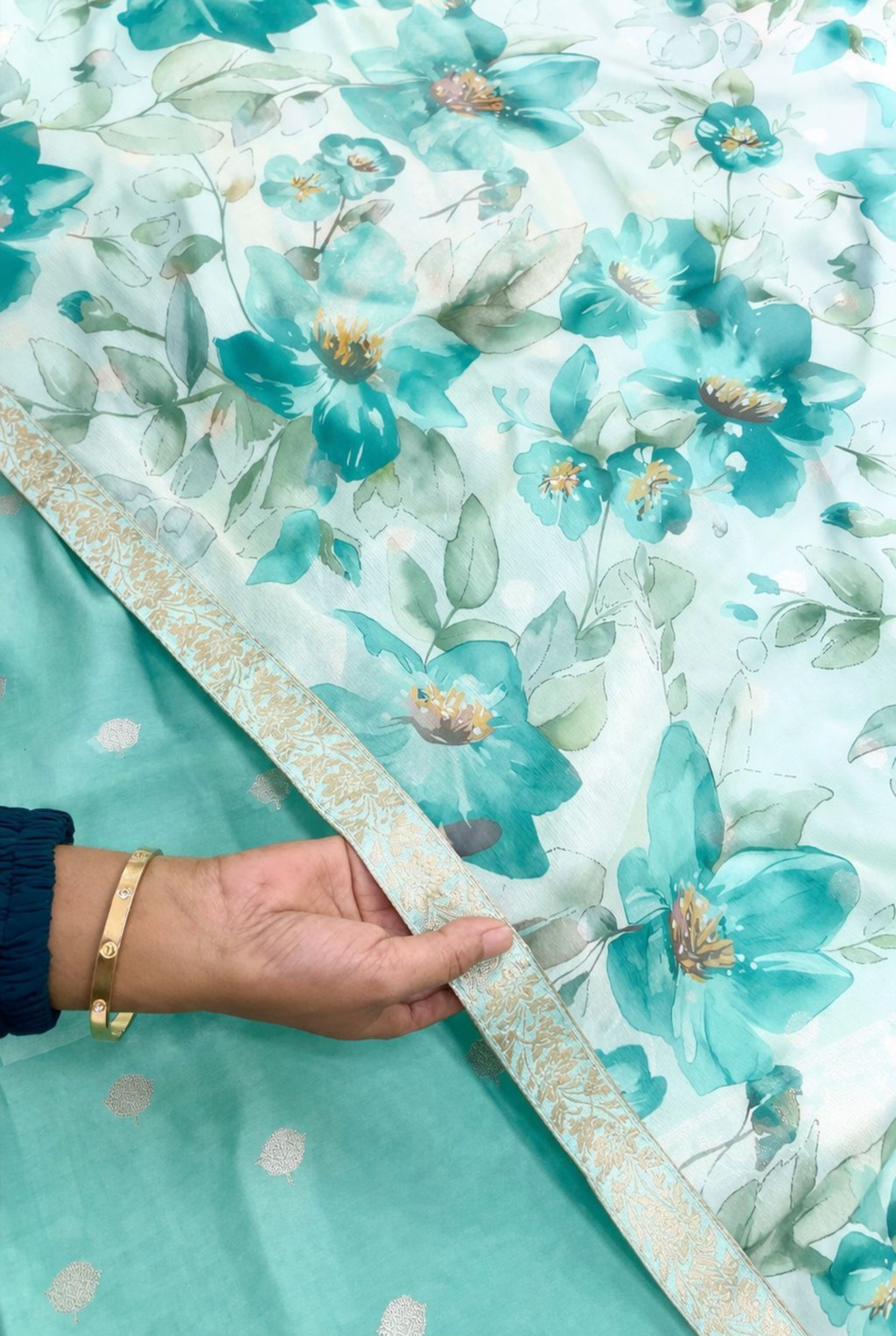 Banarsi Touch On Pure Muslin | 55010 - 55014