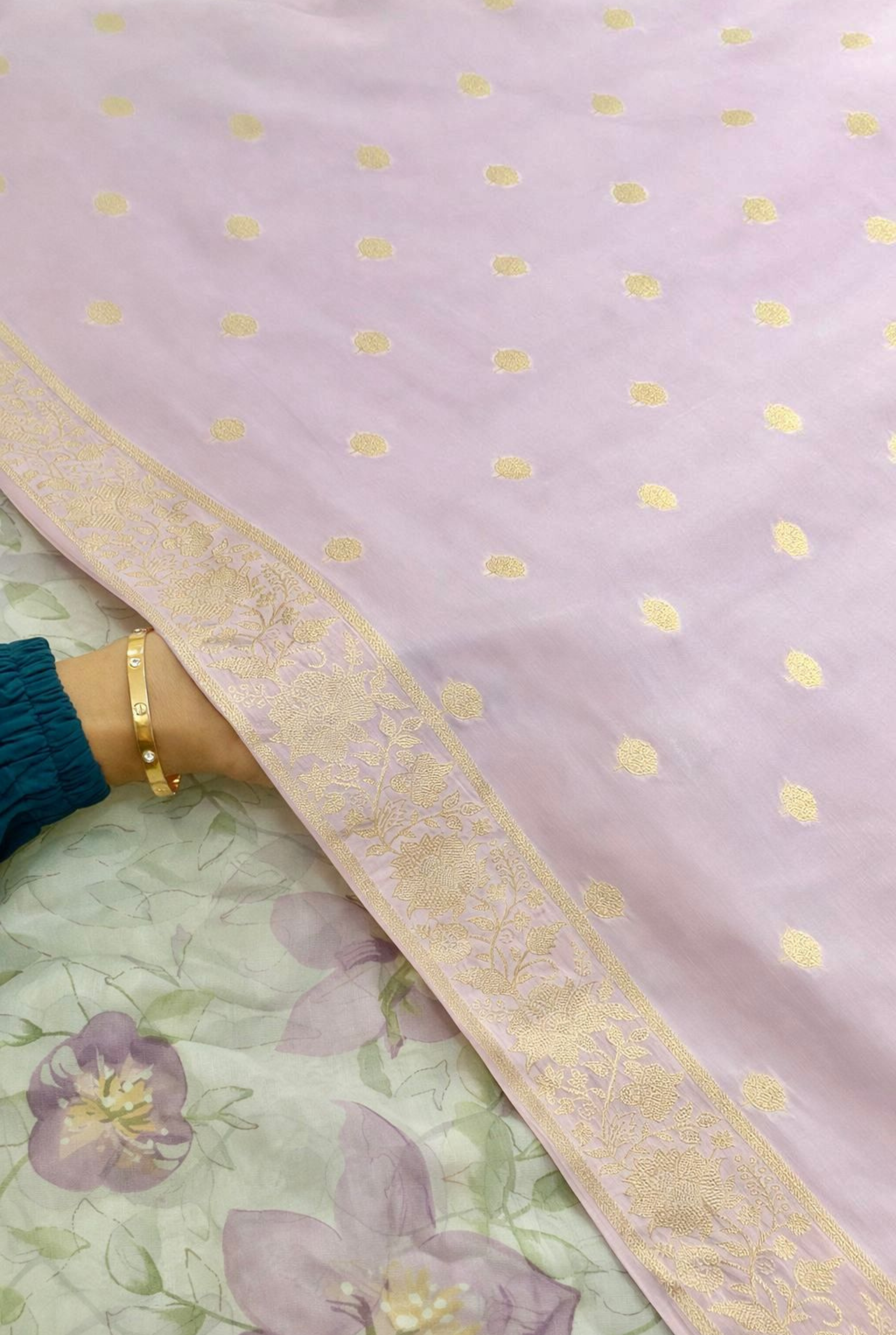 Banarsi Touch On Pure Muslin | 55010 - 55014