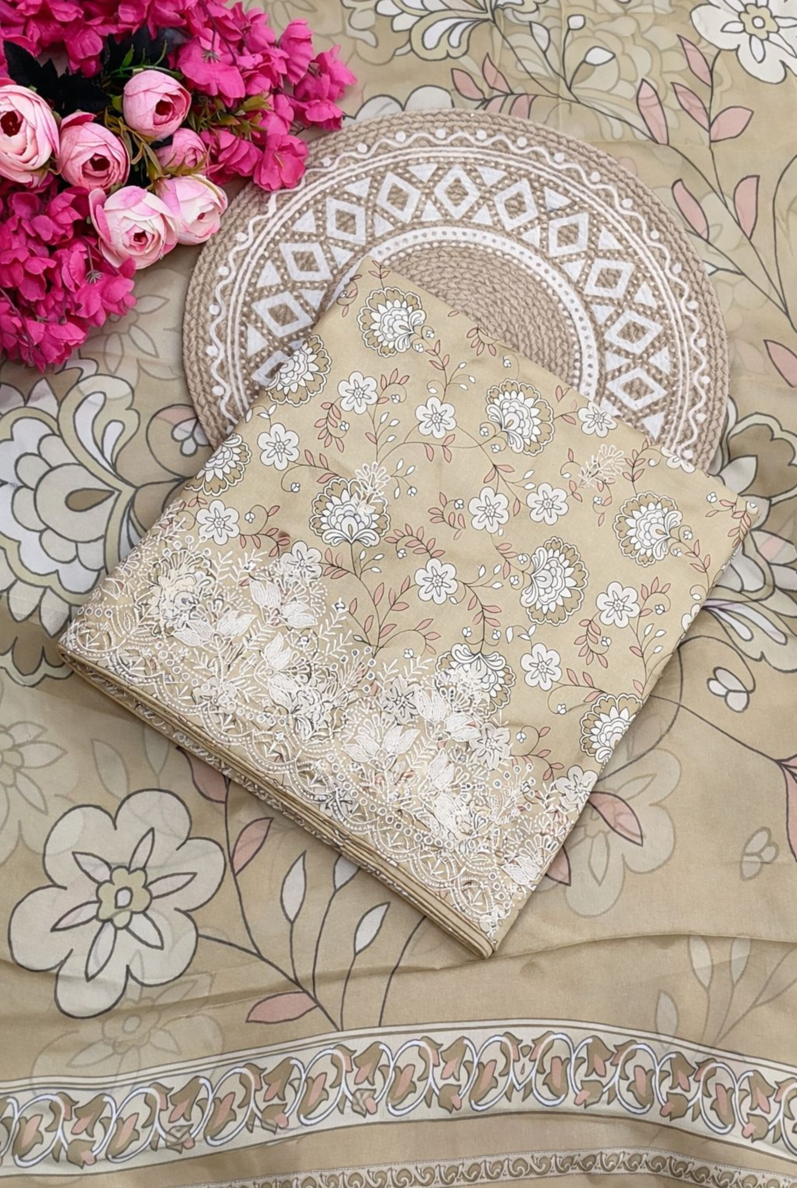 Fasana Florals Embroidered Cotton Collection