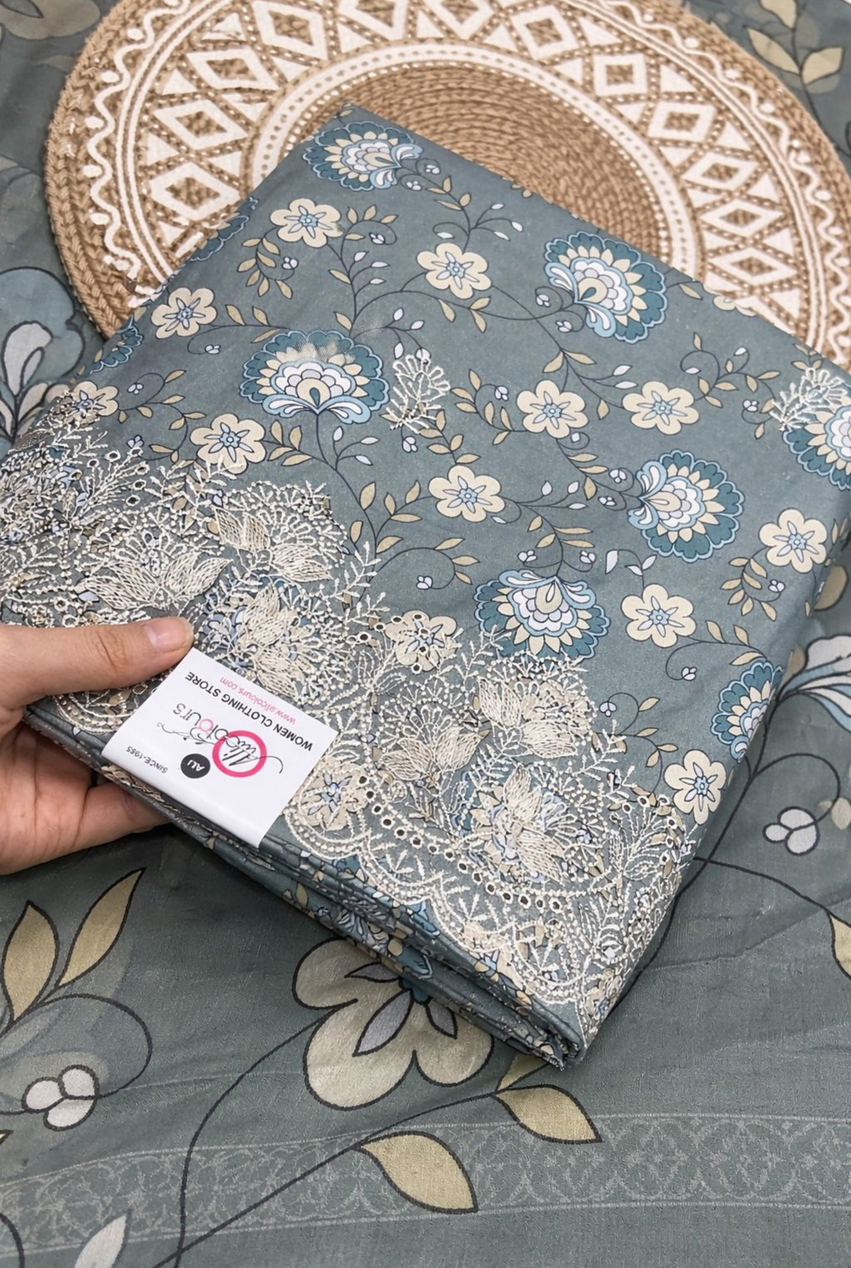 Fasana Florals Embroidered Cotton Collection