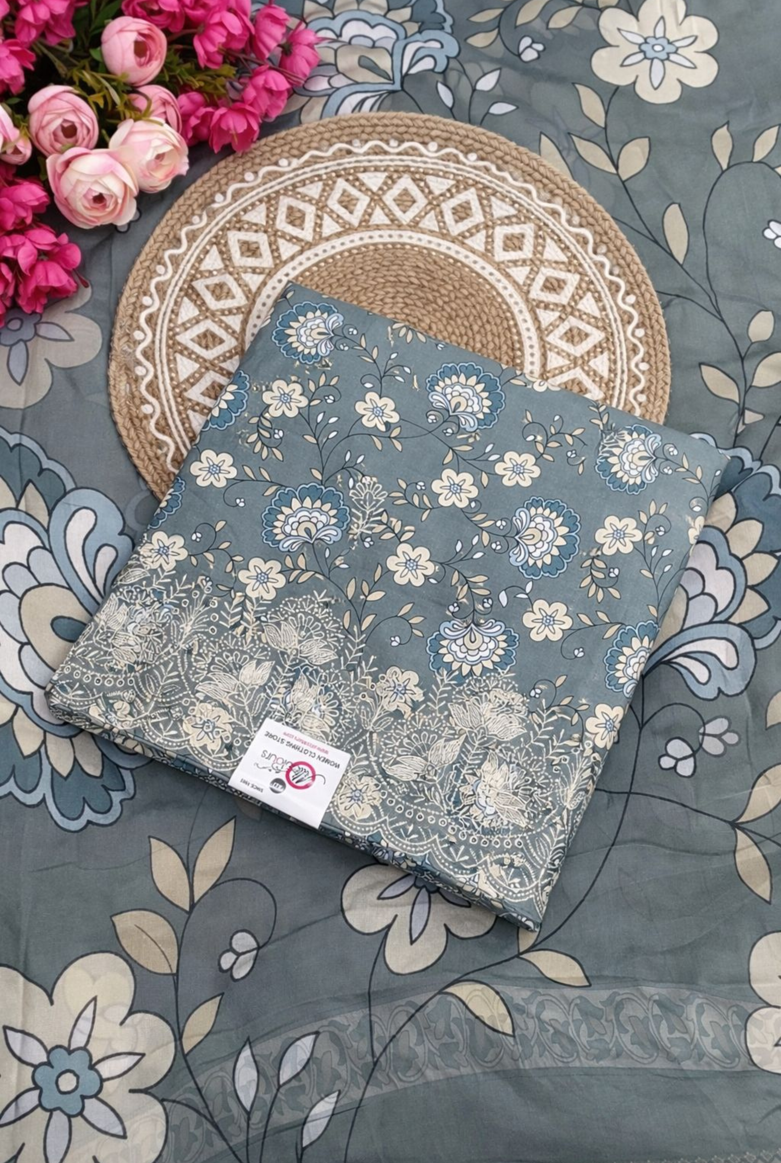 Fasana Florals Embroidered Cotton Collection