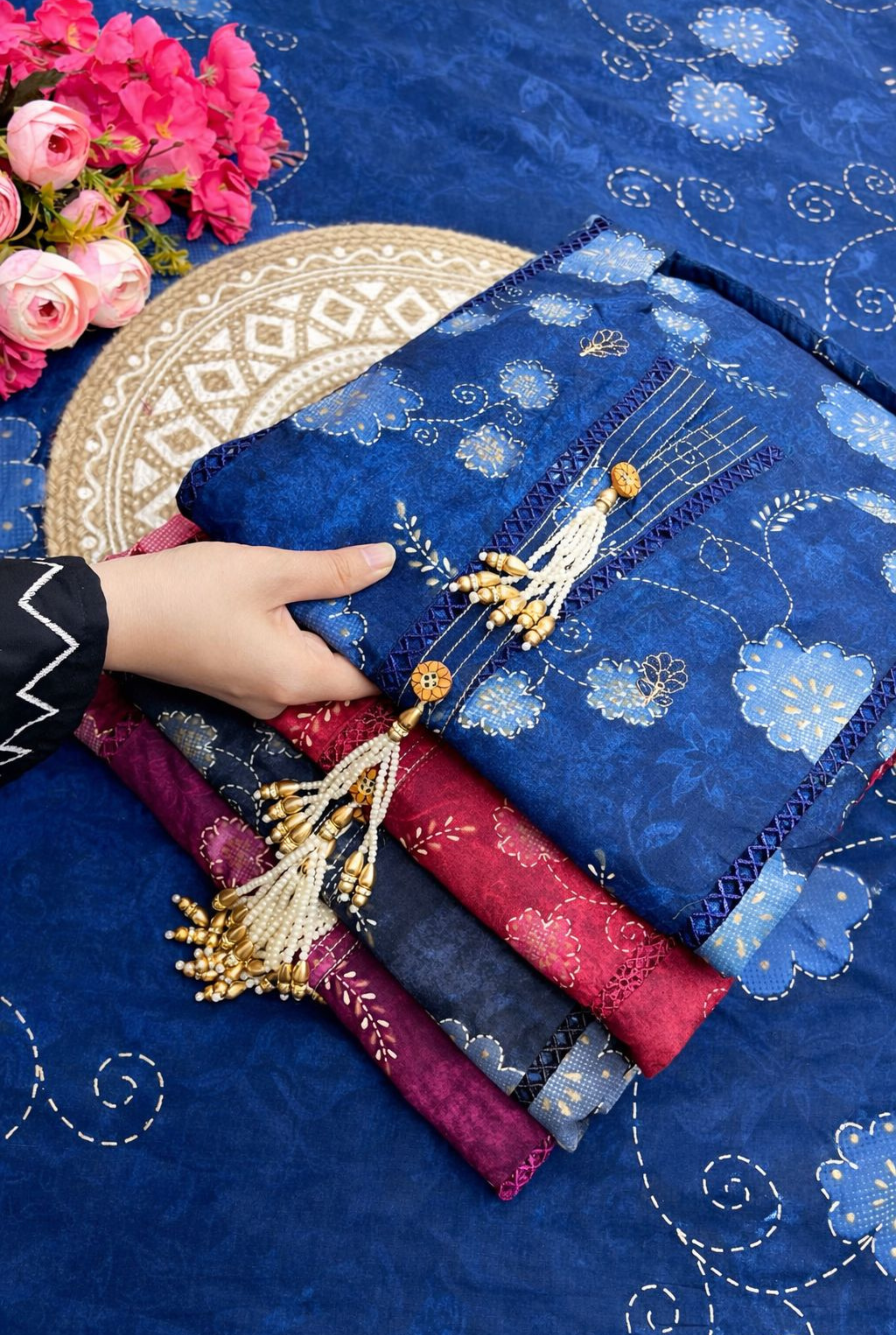 Refined Weave Embroidered Cotton Series | 2201 - 2204
