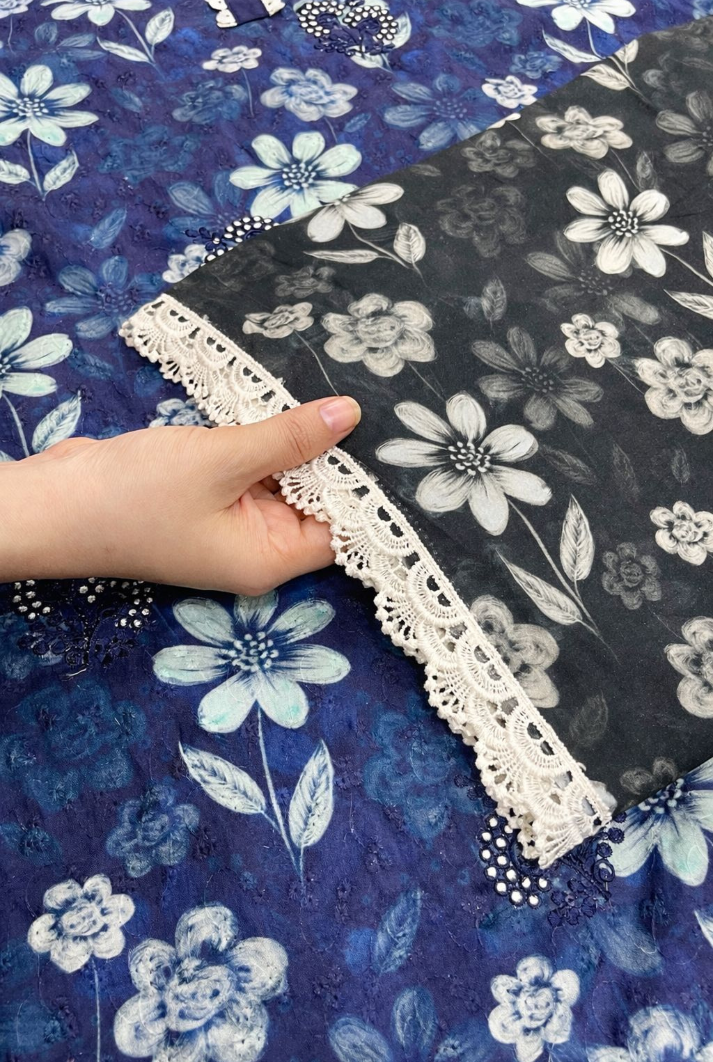 Refined Weave Embroidered Cotton Series | 1201 - 1204
