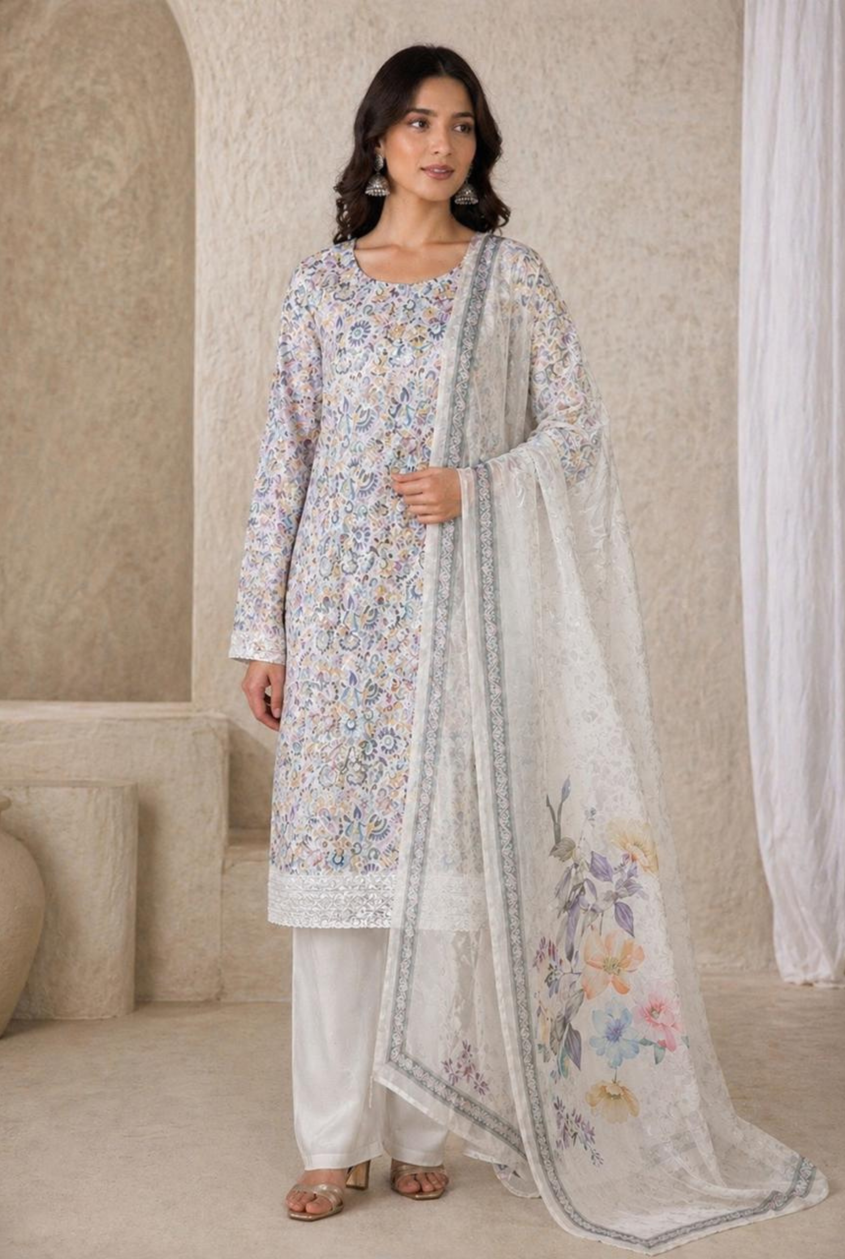 Soft Organza Luxe Floral Edit | 1020 - 1023