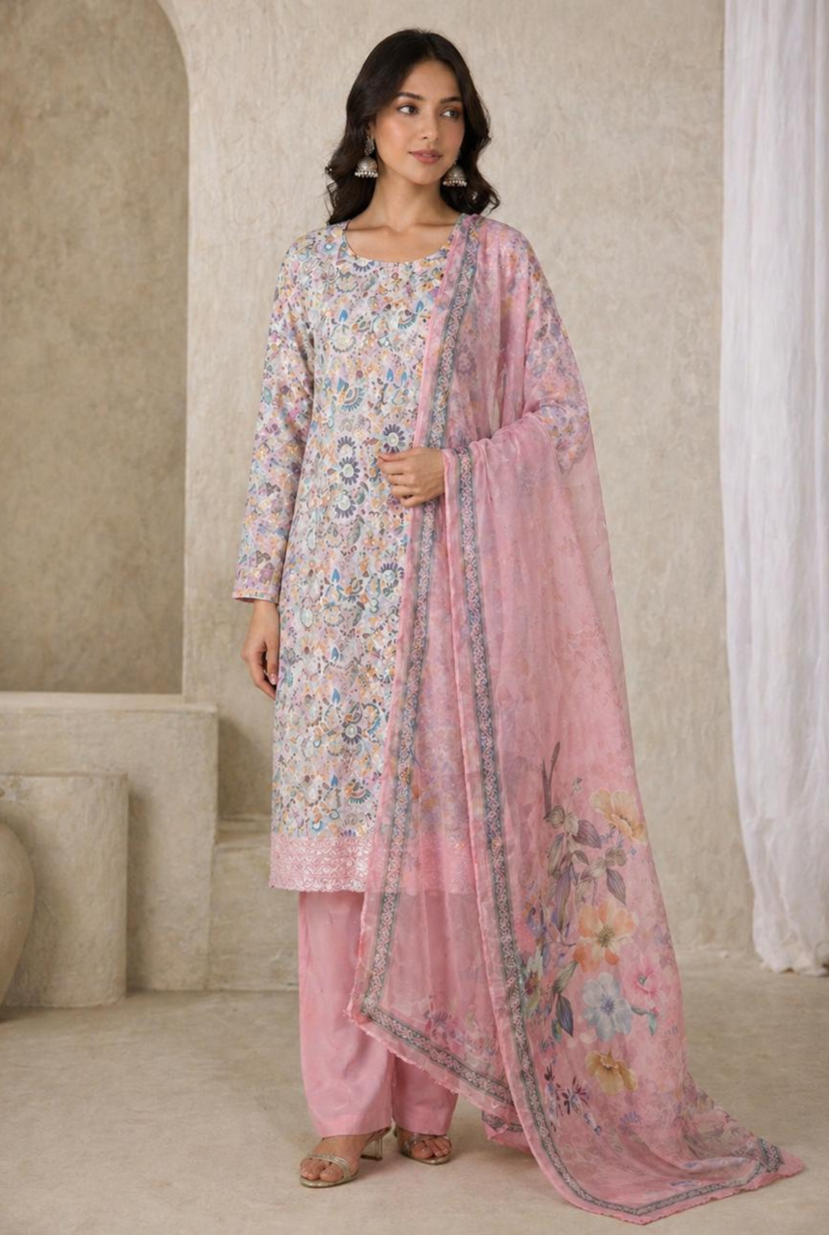 Soft Organza Luxe Floral Edit | 1020 - 1023