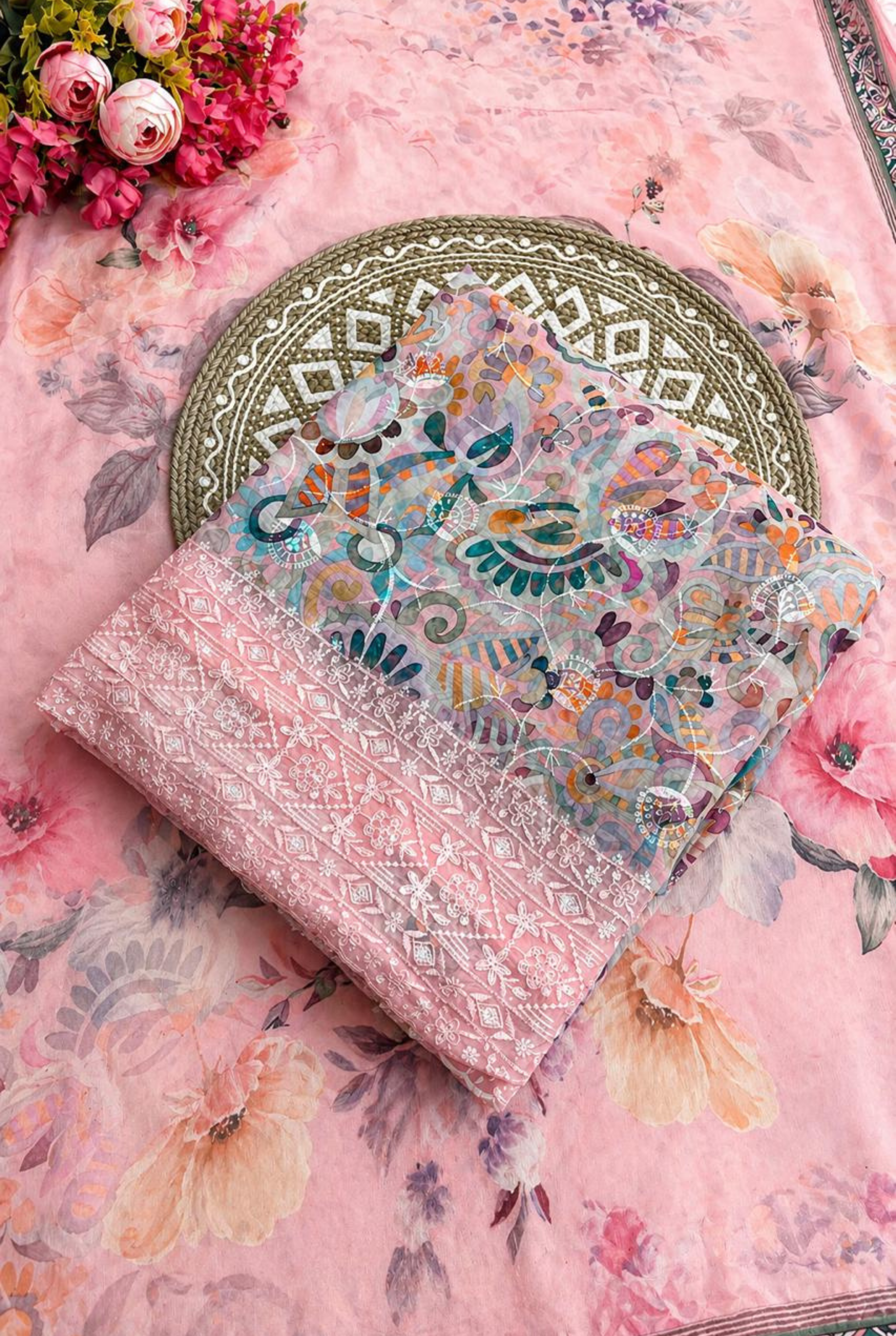 Soft Organza Luxe Floral Edit | 1020 - 1023