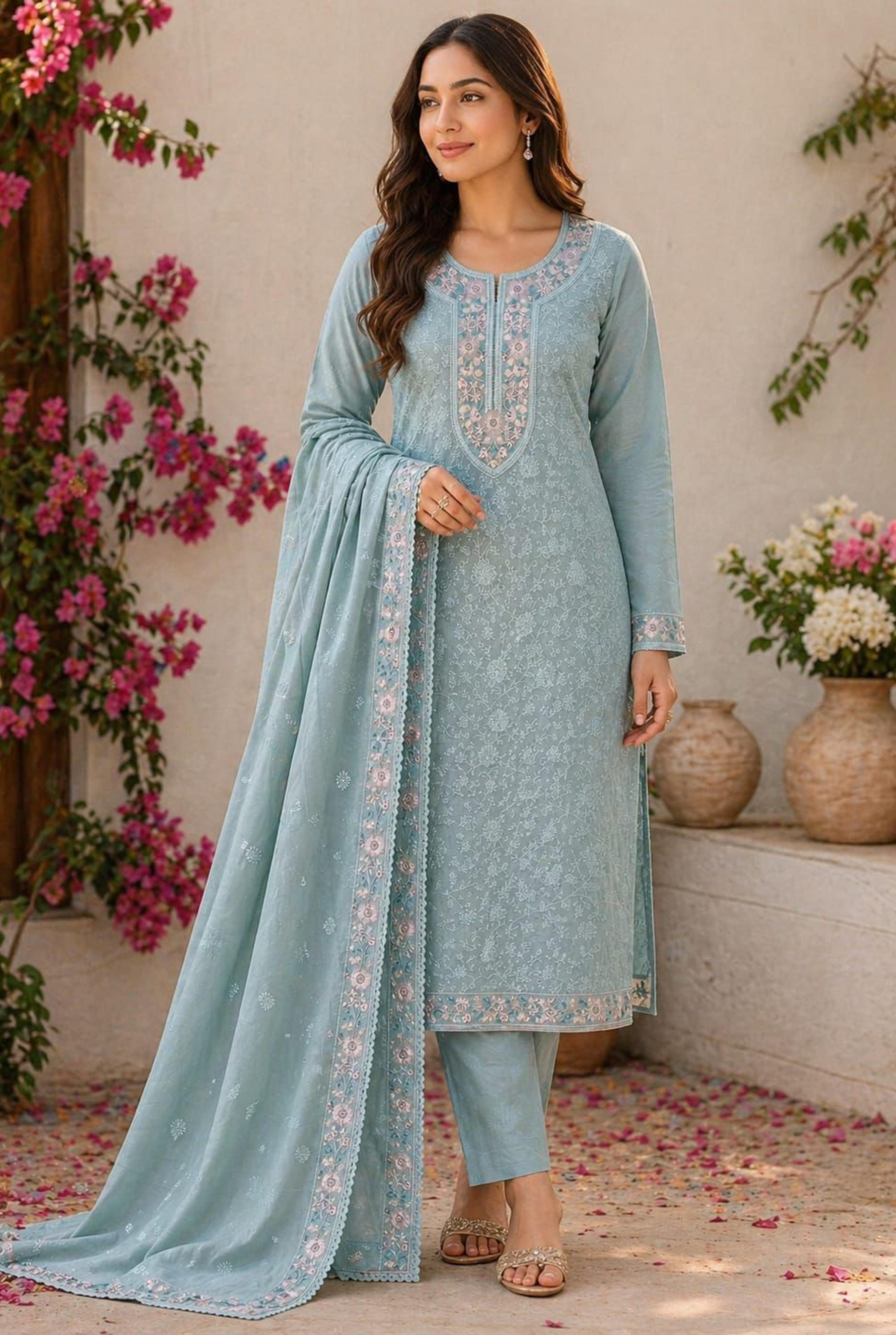 Sukoon Luxe Threadwork Cotton Series | 8101 - 8104