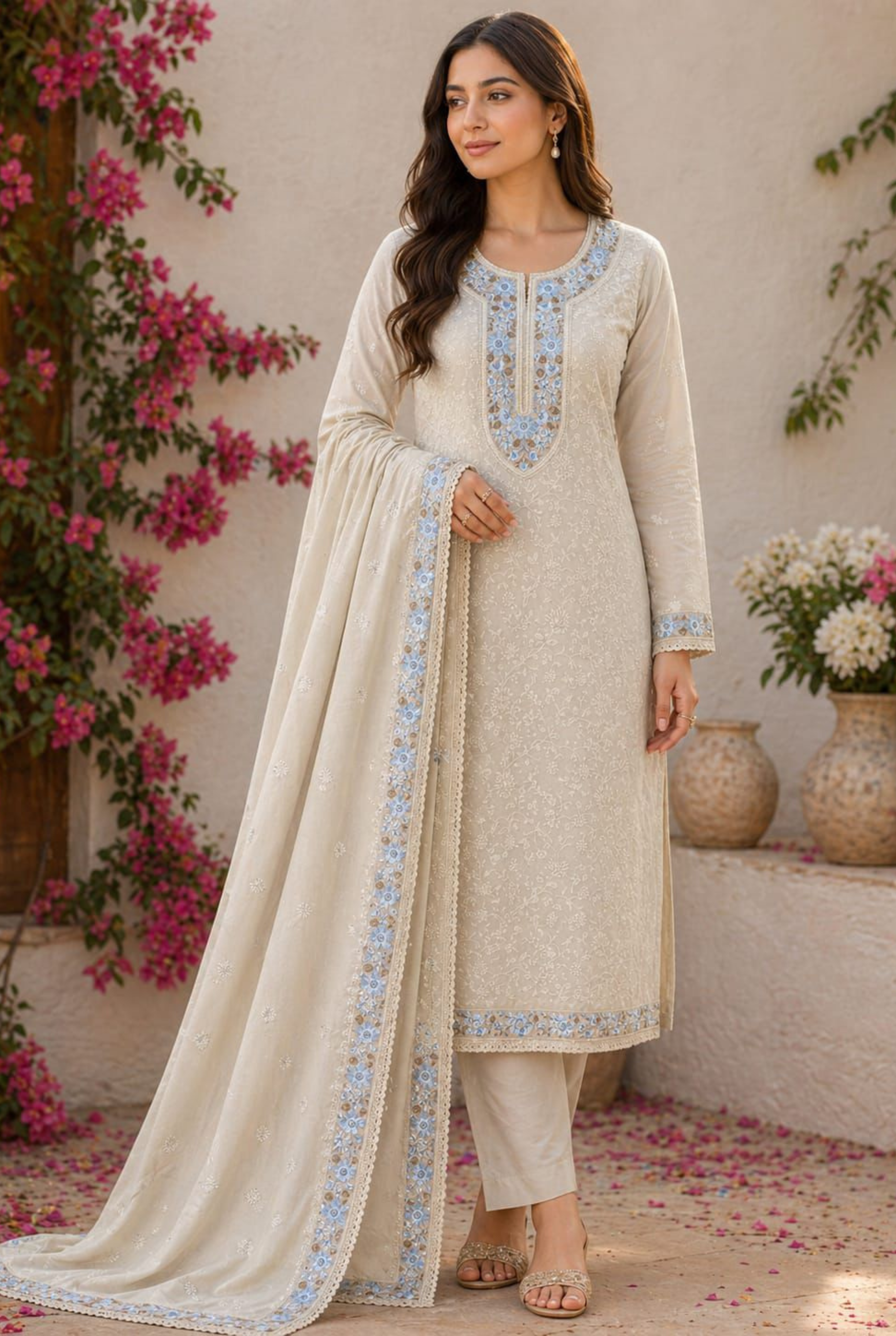 Sukoon Luxe Threadwork Cotton Series | 8101 - 8104