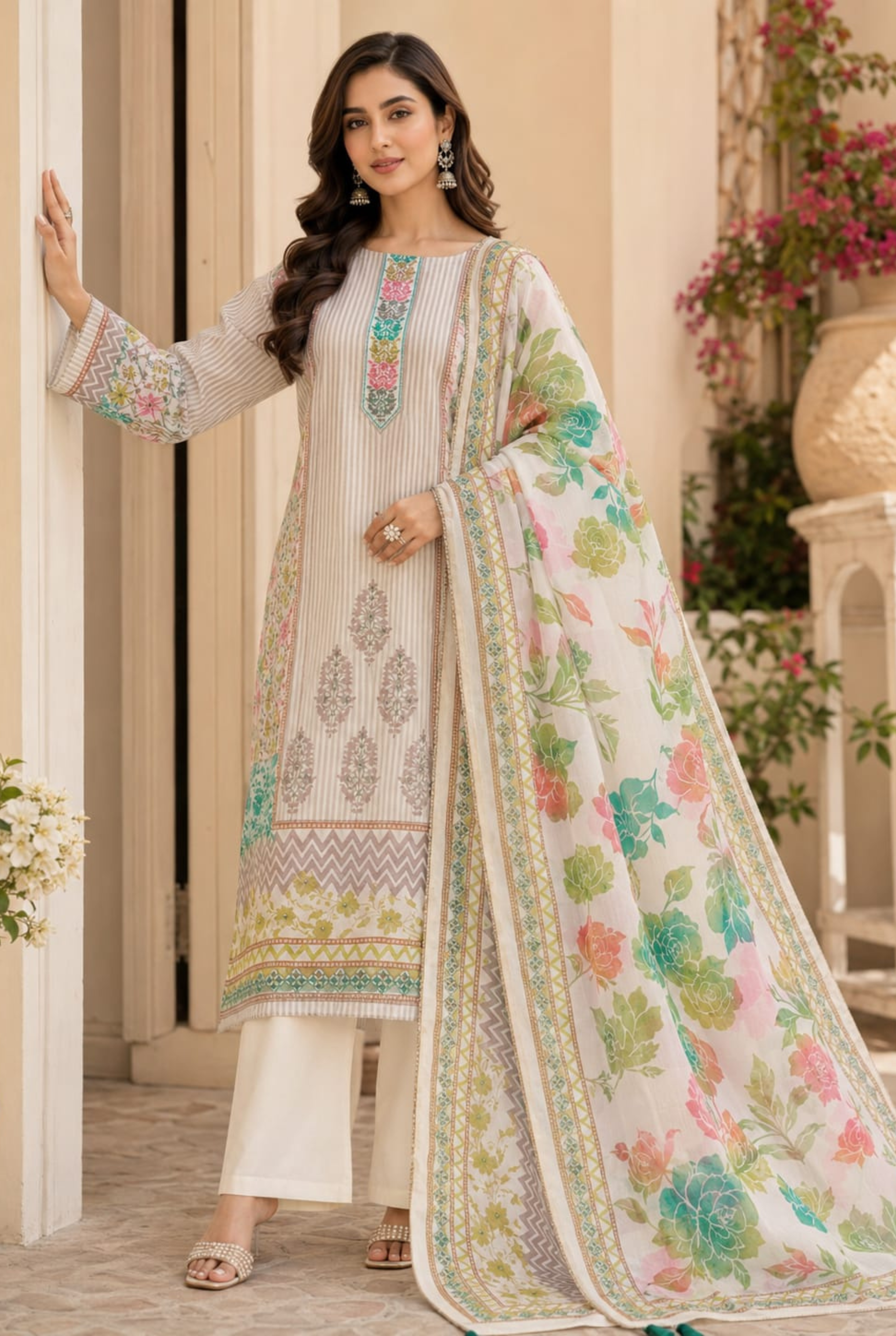 Ethereal Rainbow Floral series | 7701-7703