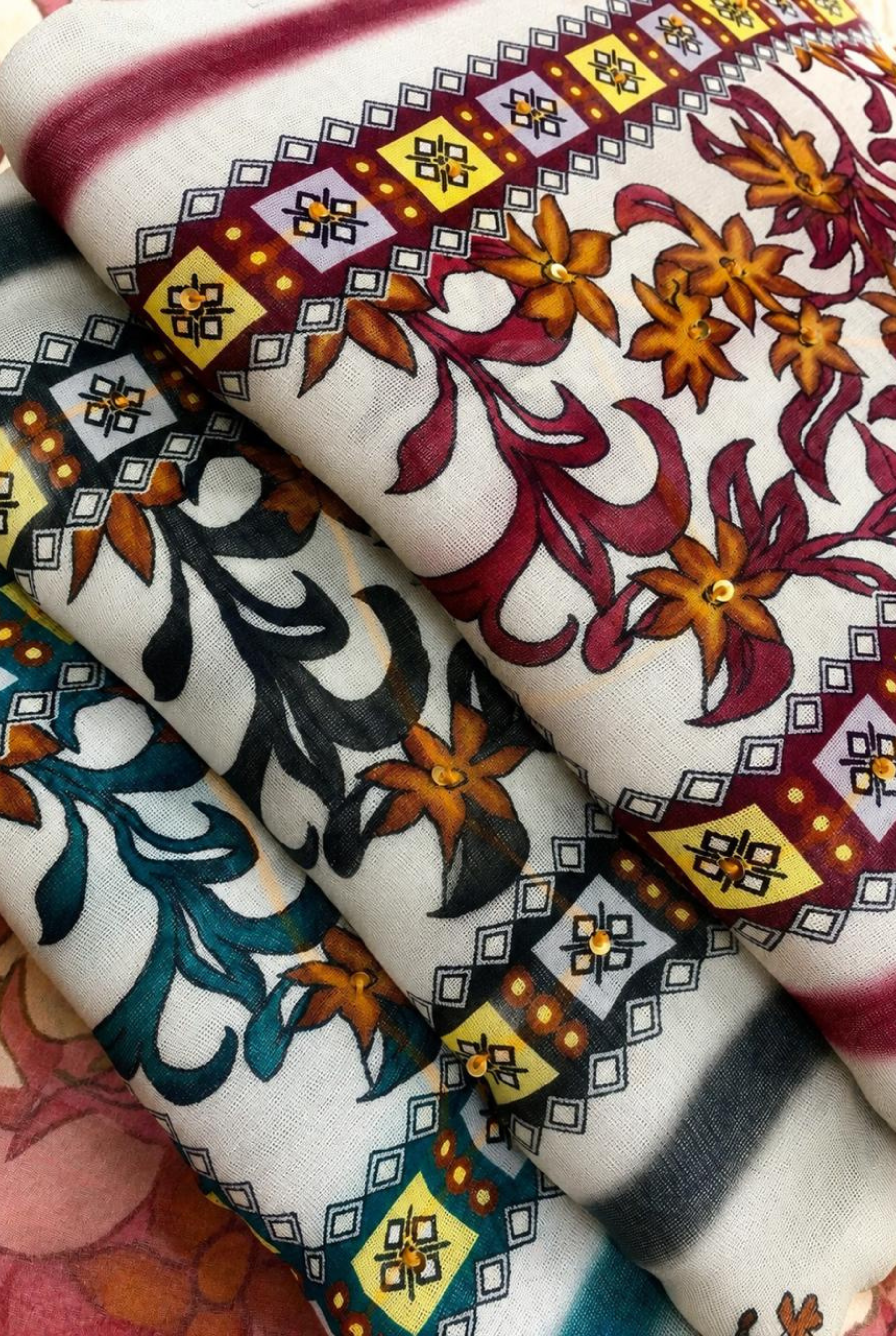 Abstract Floral Harmony Edit | 9901-9903