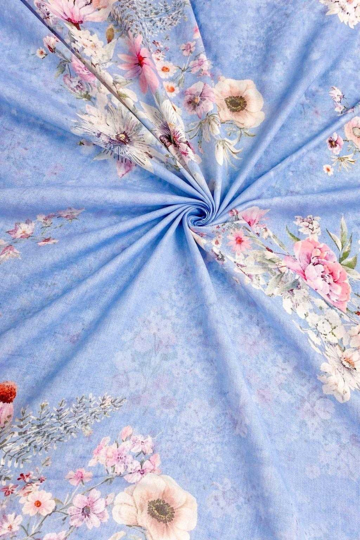 Skyloom Elegance — Blue Bloom Threads Series | 201