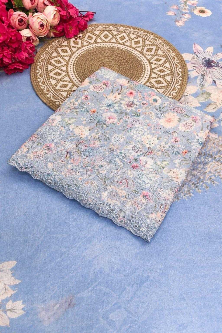 Skyloom Elegance — Blue Bloom Threads Series | 201