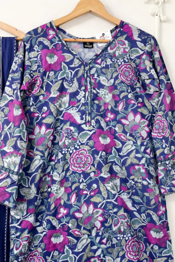 Blue Floral Cotton Edition | 590