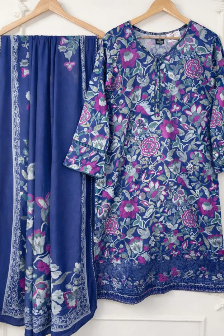 Blue Floral Cotton Edition | 590