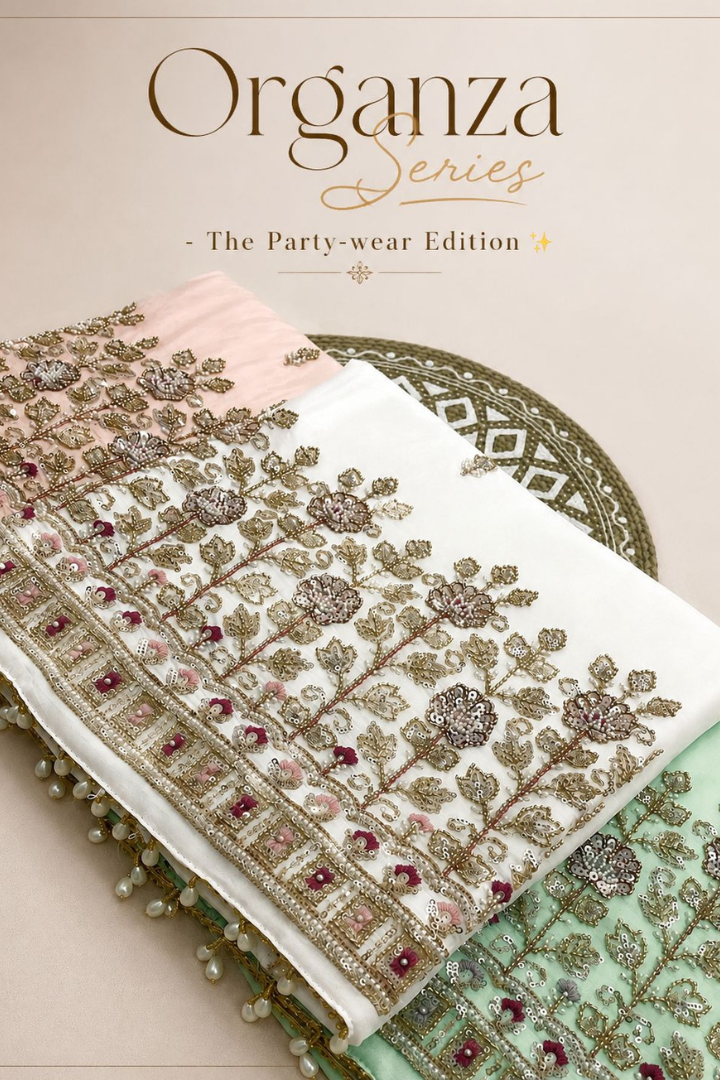 Organza Series — The Party-Wear Edition | 1201-1203
