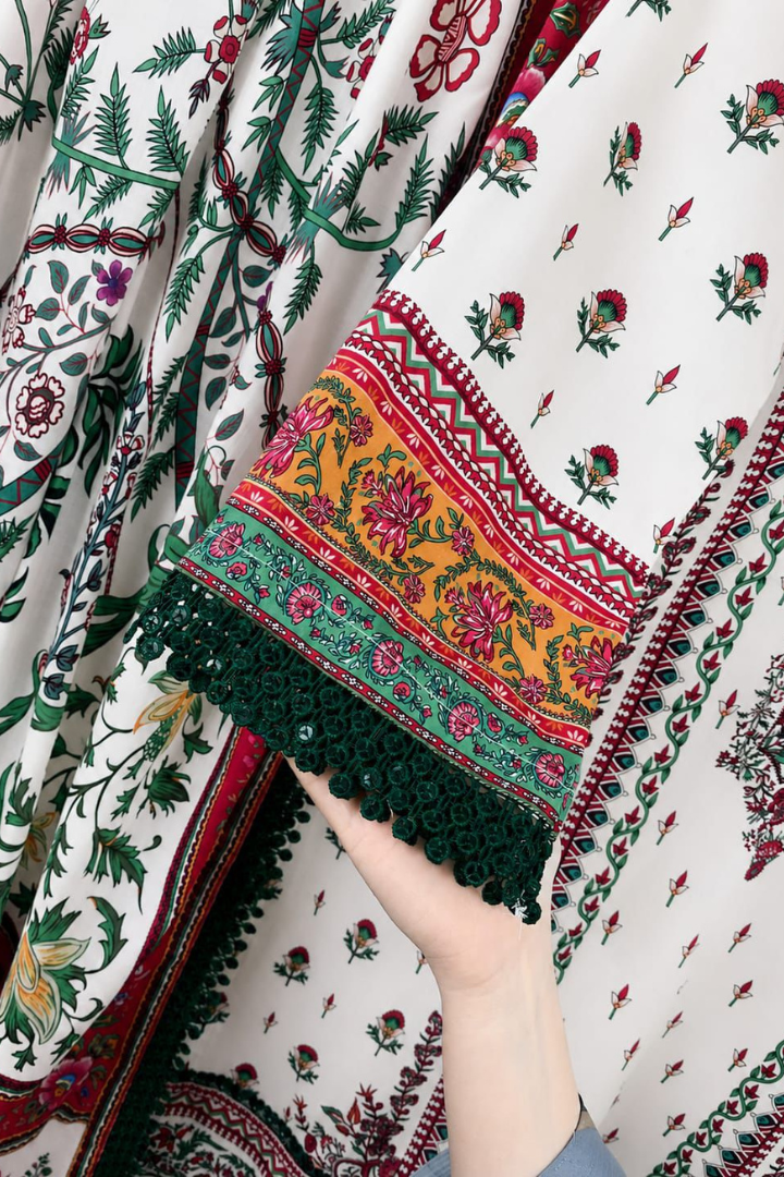 Premium Lawn Stitched Series | 4201