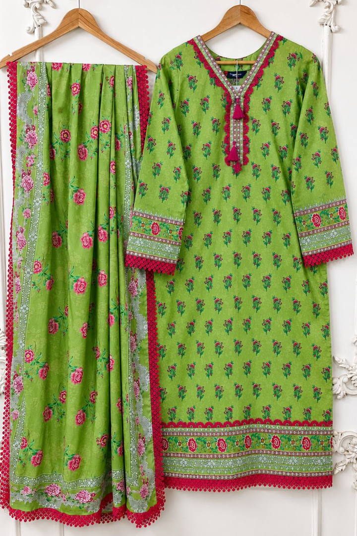 Premium Lawn Stitched Series | 4202