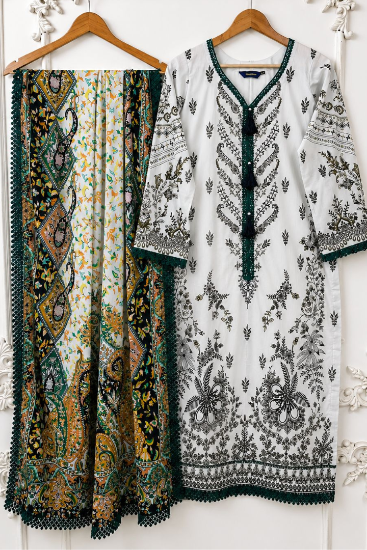 Premium Lawn Stitched Series | 4203