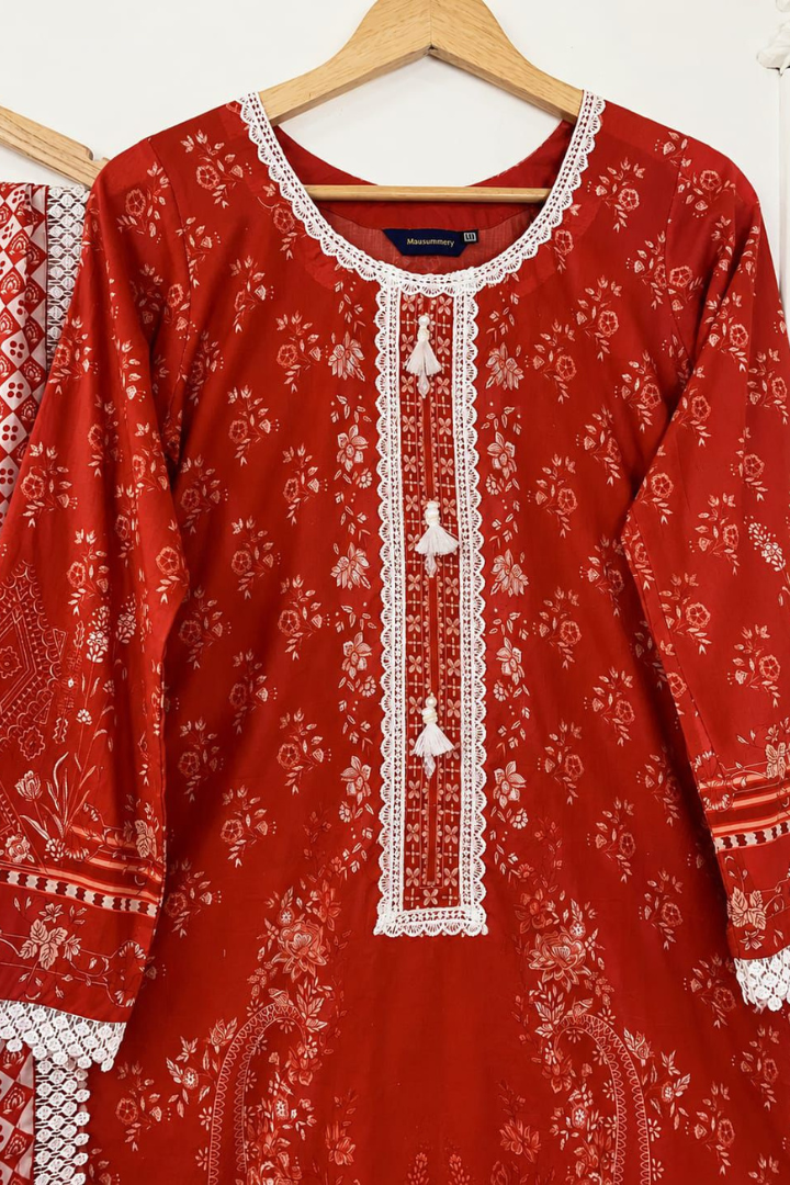 Premium Lawn Stitched Series | 4204
