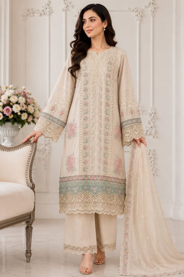 Rang E Noor Premium Lawn Edition | 7202