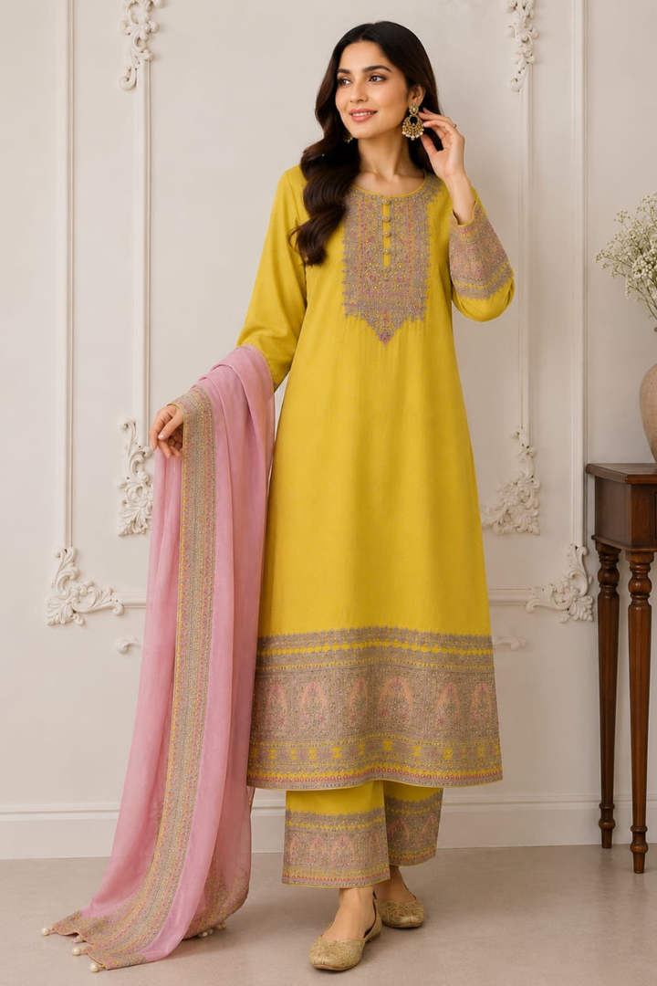 Noor-E-Gul Luxury Suit Set | 5011
