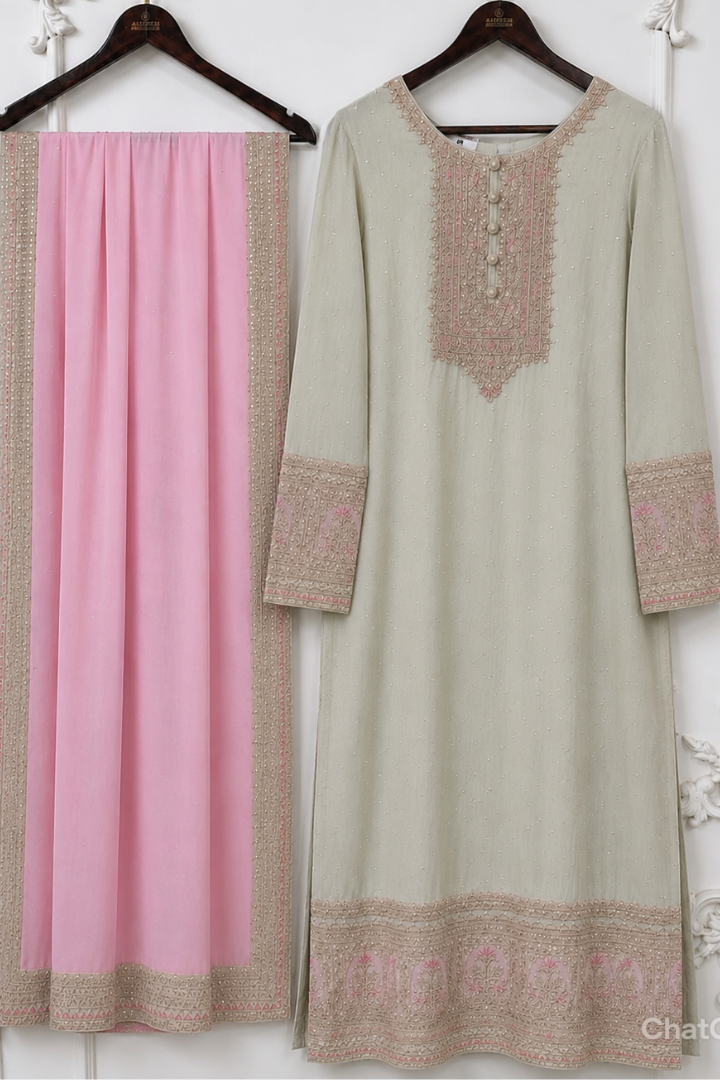 Noor-E-Gul Luxury Suit Set | 5012