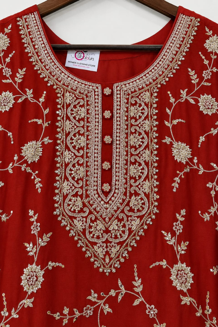 Designer Bridal Collection - Handcrafted Festive sharara Set | 7101