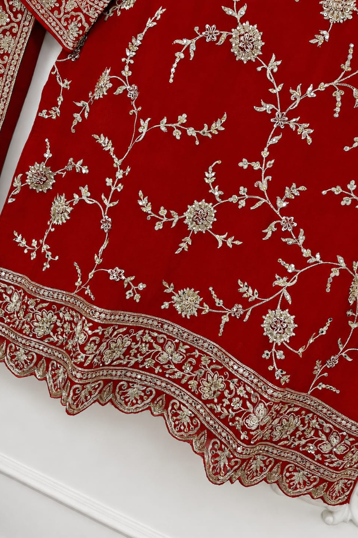 Designer Bridal Collection - Handcrafted Festive sharara Set | 7101