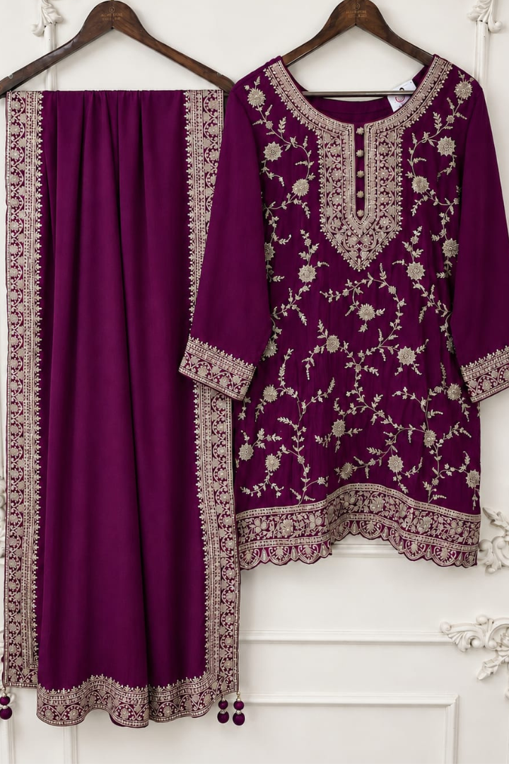 Designer Bridal Collection - Handcrafted Festive sharara Set | 7102