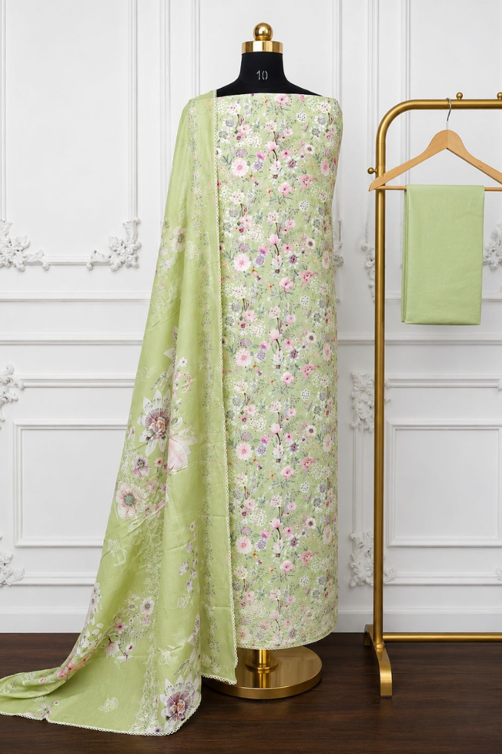 Floral Symphony Thread Embroidered Collection | 2458-2461