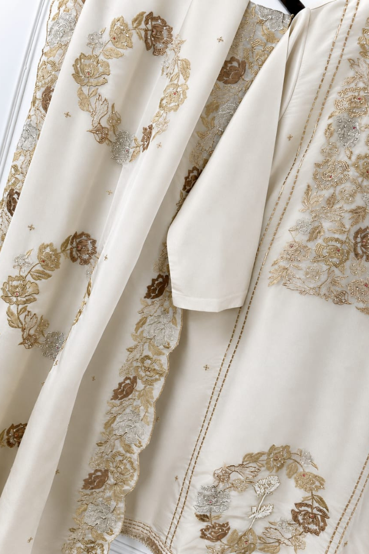 Premium kanchipuram Silk Sharara Set | 2201