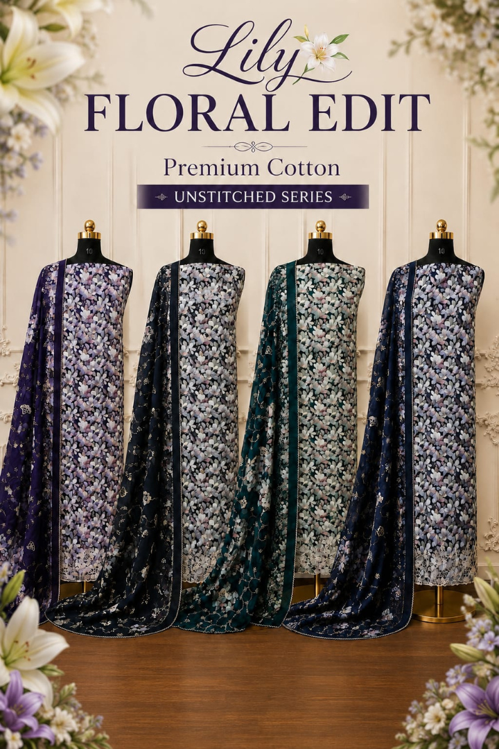 Elegant Lily Floral Edit Soft Floral Stunning Shades | 2470-2473