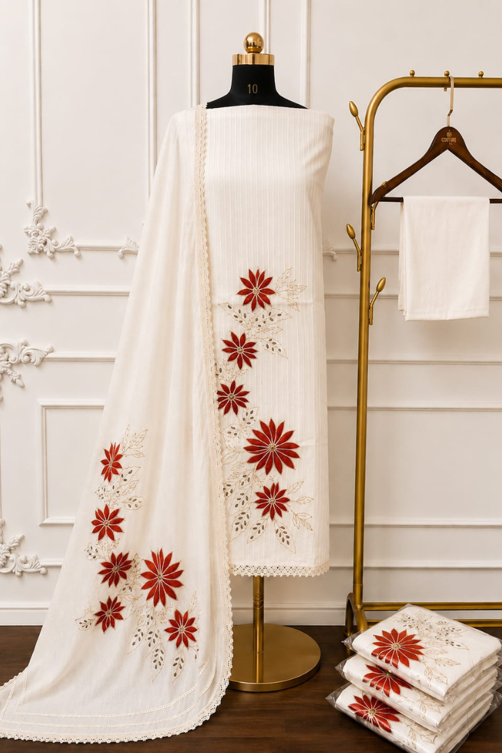 Sunflower Gota Work Cotton Edition | 2474-2478