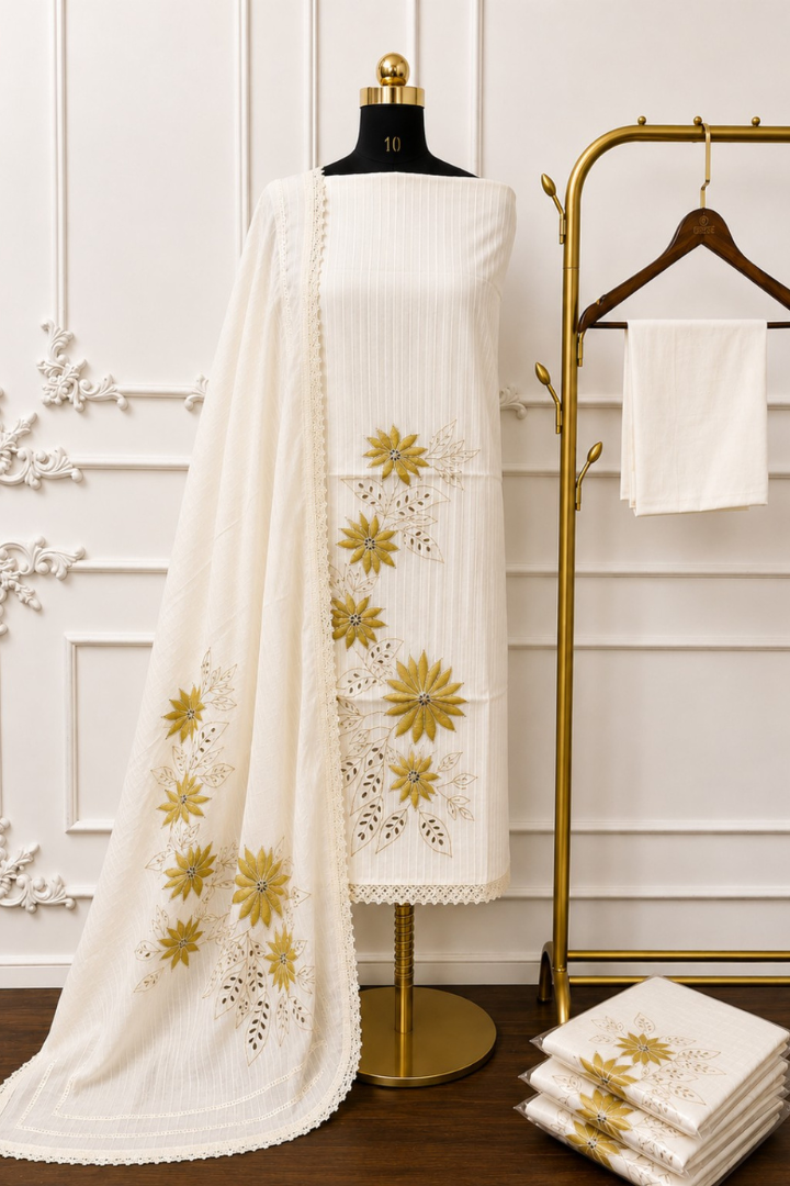 Sunflower Gota Work Cotton Edition | 2474-2478