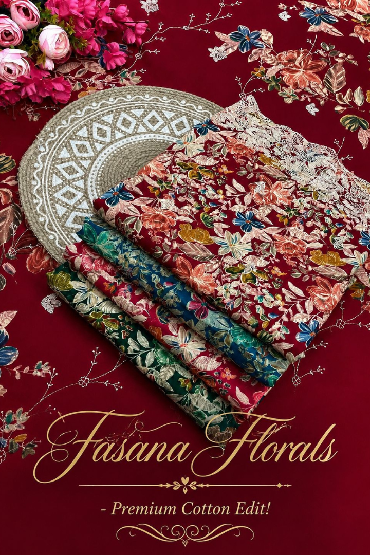 Presenting Fasana Floral Premium cotton Edit | 2486-2489