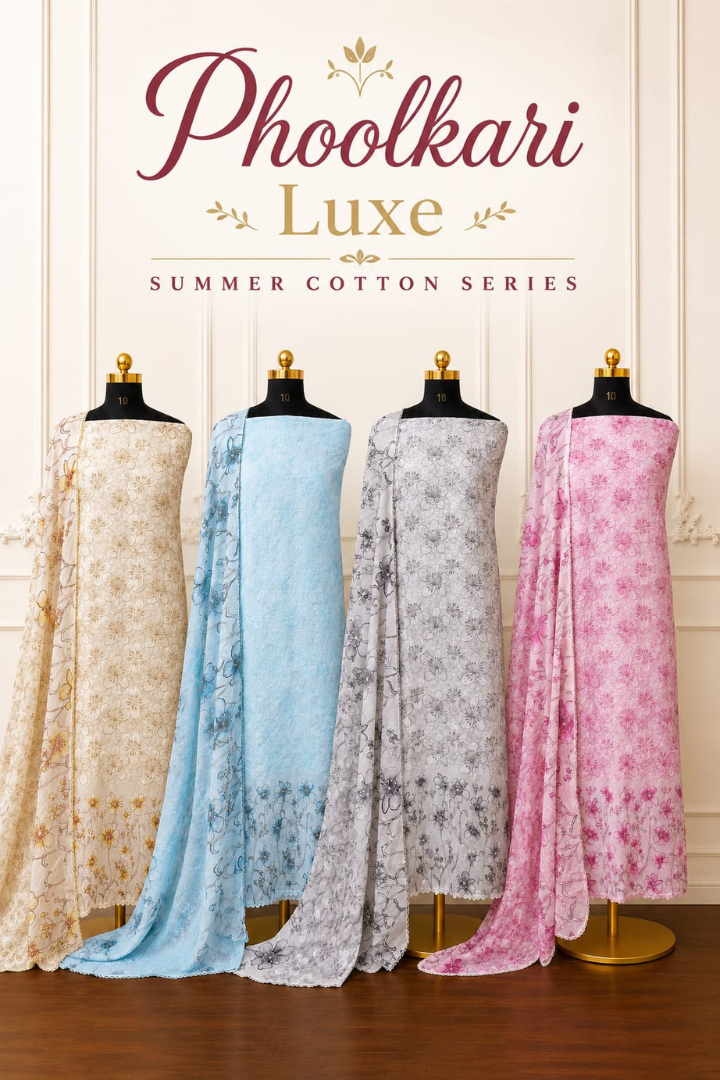 Pholkari Luxe Summer Cotton Series |  4401-4404