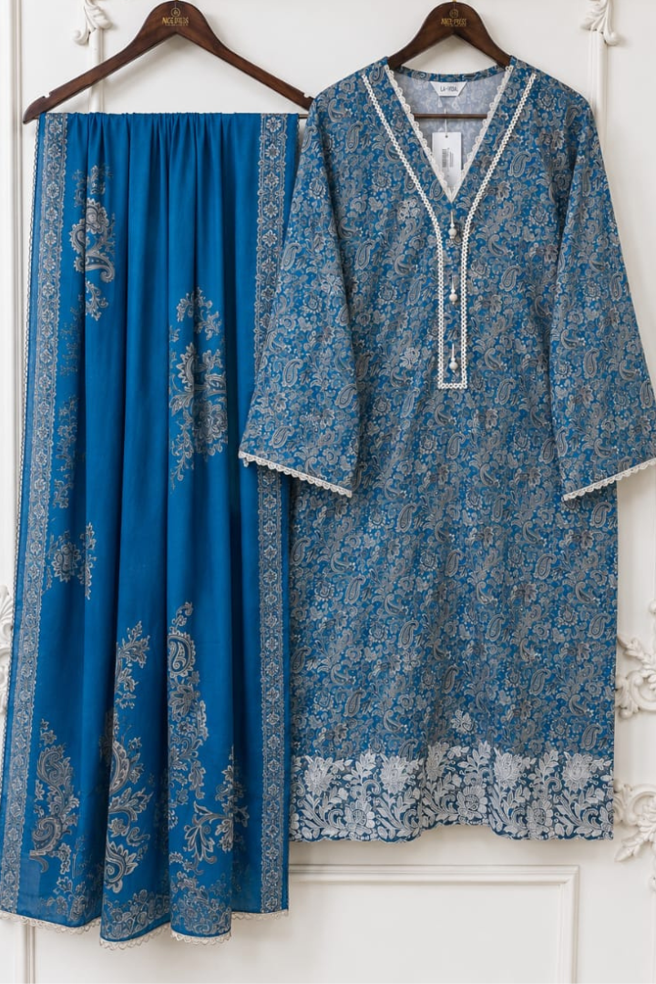 Persian Paisley-Exclusive Stitched Series | 4234