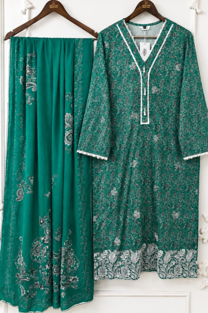 Persian Paisley-Exclusive Stitched Series | 4236