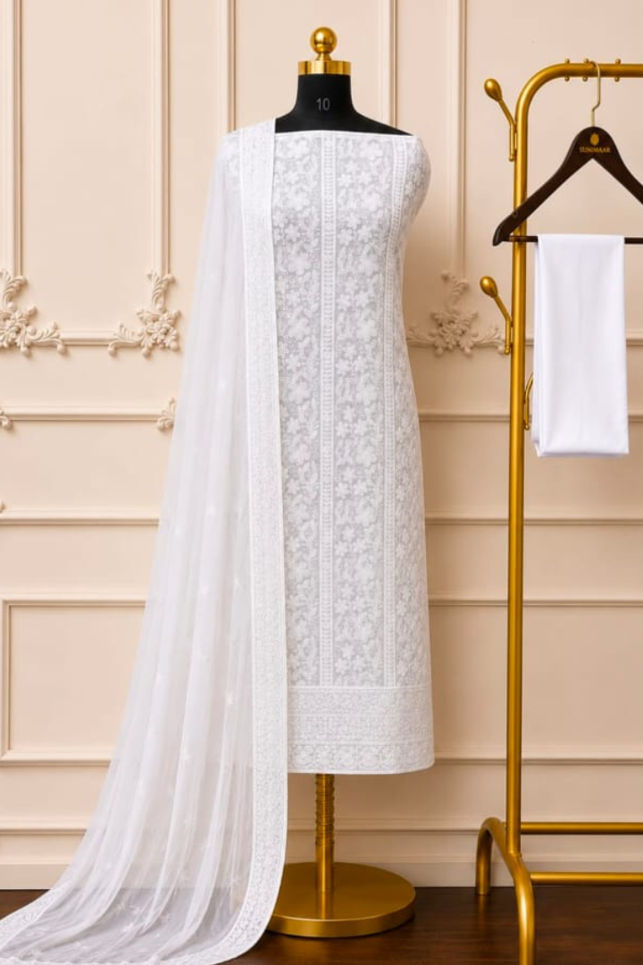 Luxury Lakhnawi Style Georgette Collection | 2211