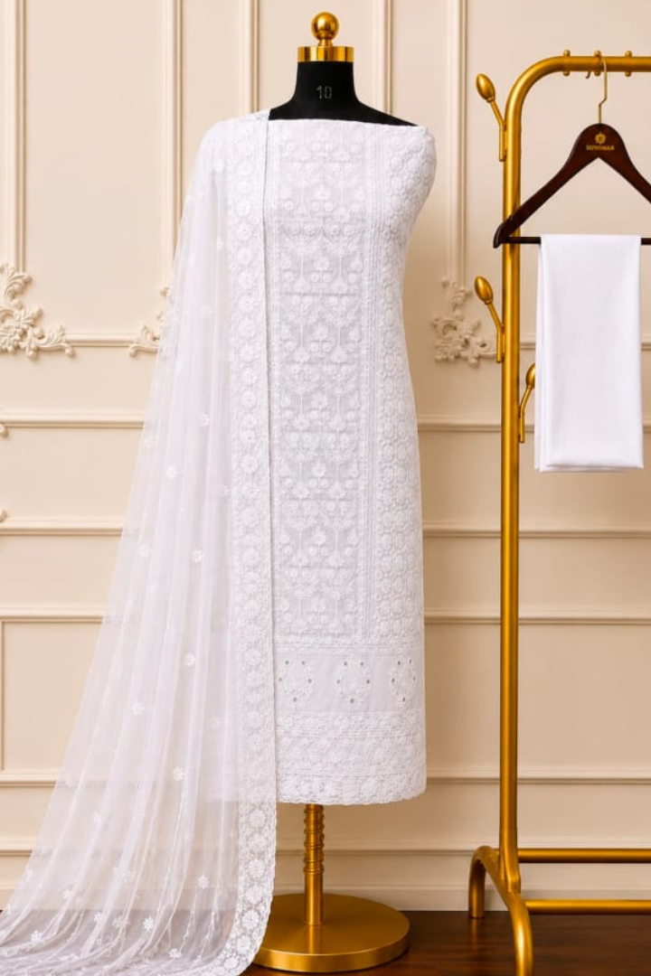 Luxury Lakhnawi Style Georgette Collection | 2213