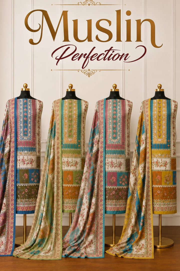 Designer Muslin Luxe Perfection | 2201-2204