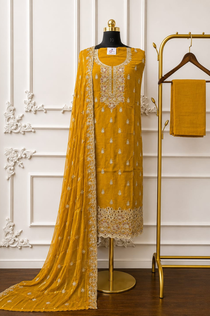 Luxury Embroidered Organza Series | 2110-2113