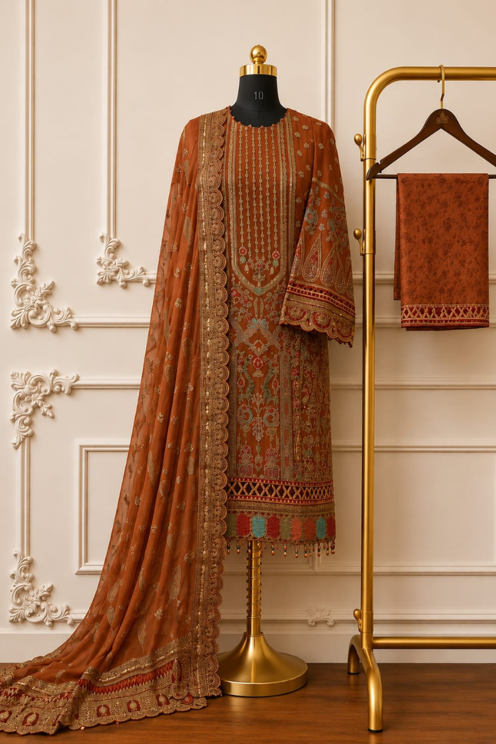 Heavy Chiffon Partywear Collection | 5503