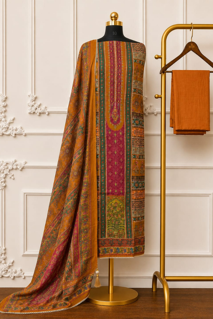 The Premium Gulrez Muslin Collection | 614-615